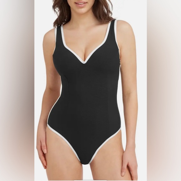 Sea Level Swim Other - Sea Level Swim Black And White One Piece Swimsuit - NWOT